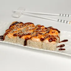 Запечённый ролл с курочкой